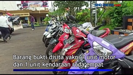 Operasi Libas Lodaya 2022, 58 Tersangka Diamankan di Polres Sukabumi Kota
