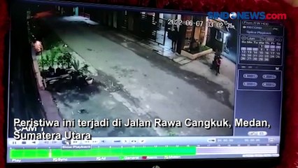 Alarm Berbunyi, Pencuri Gagal Bawa Kabur Motor di Medan