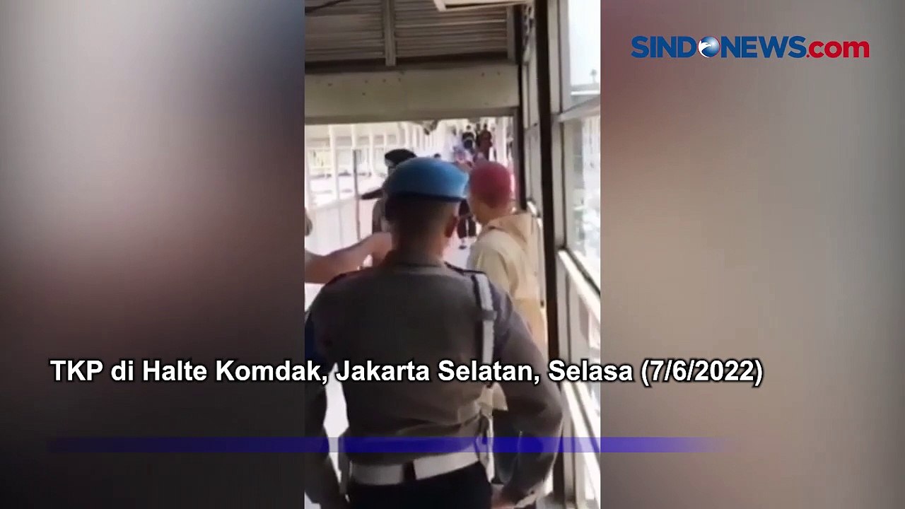 Pria Diduga Pencopet dengan Pisau Diamankan di Halte Busway Komdak