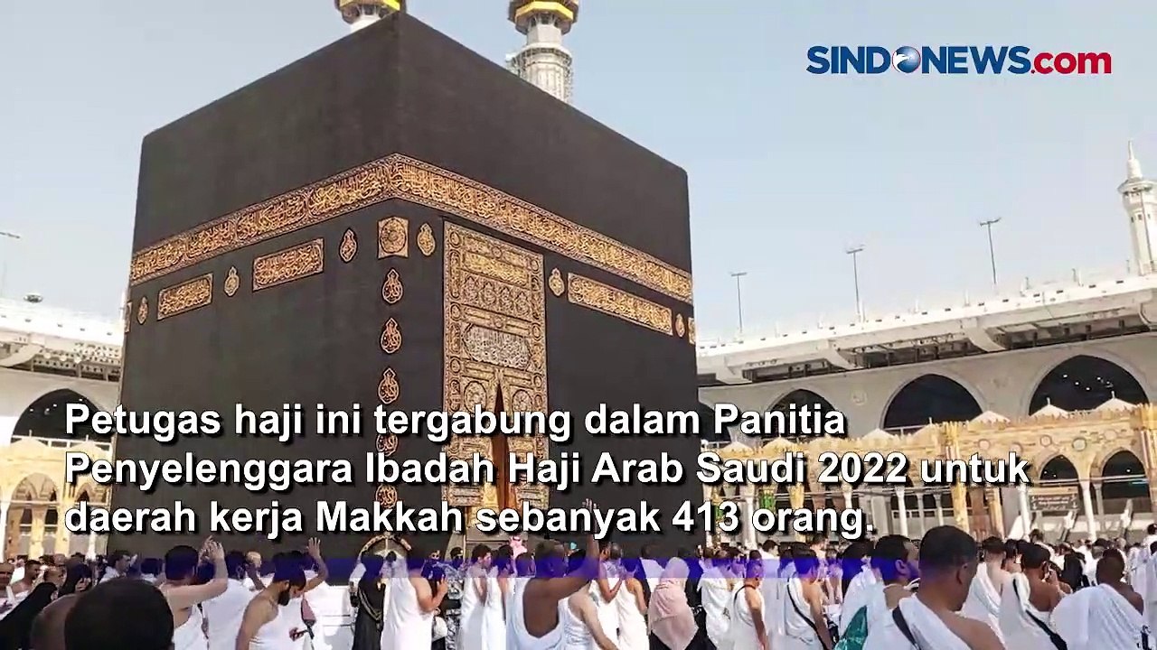 Tiba di Tanah Suci, Petugas Haji Indonesia Lakukan Tawaf Qudum di Masjidil Haram