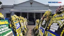 Jelang Pemakaman Eril, Karangan Bunga Berdatangan di Gedung Pakuan
