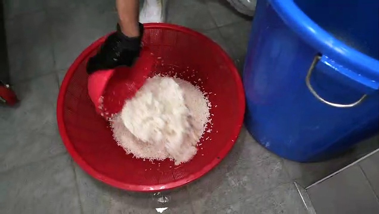 What skills! homemade cheese & brown rice cake making Korean street