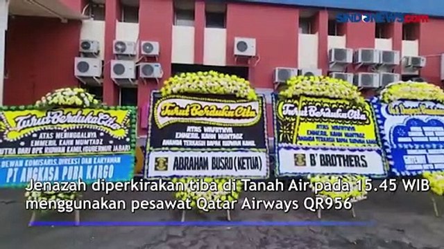 Jelang Kedatangan Jenazah Eril, Petugas Gabungan Bersiaga di Area Terminal Kargo