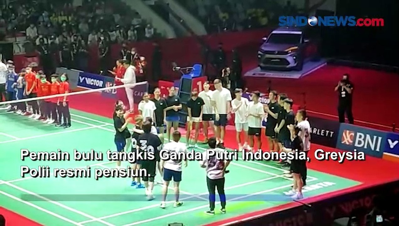 Resmi Pensiun, Greysia Polii Disambut Meriah di Istora Senayan