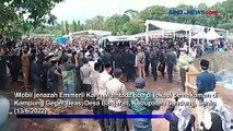 Lantunan Salawat Iringi Jenazah Emmeril Kahn Mumtadz Saat Tiba di Cimaung
