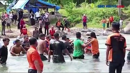 Dua Korban Terseret Arus Sungai Bangek Akhirnya Ditemukan