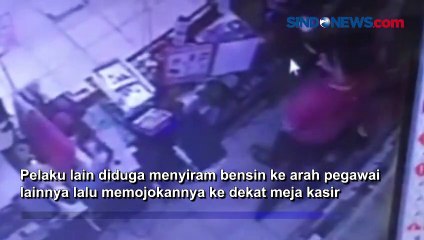 Perampokan Minimarket di Jakarta Terekam CCTV