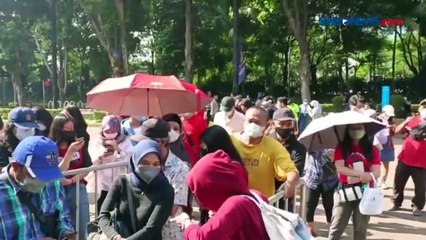 Penonton Antusias, Antrean Ticket Box Indonesia Open 2022 Mengular