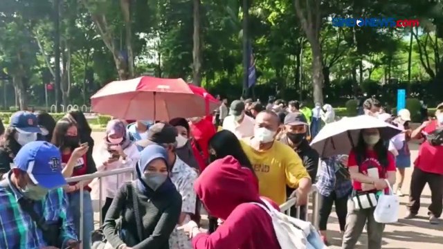 Penonton Antusias, Antrean Ticket Box Indonesia Open 2022 Mengular