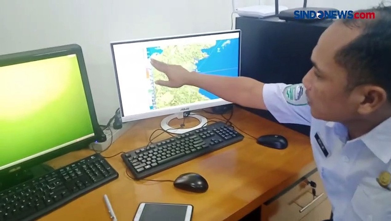 Fenomena Alam Waterspout Muncul di Perairan Laut Tarakan, Begini Penampakannya