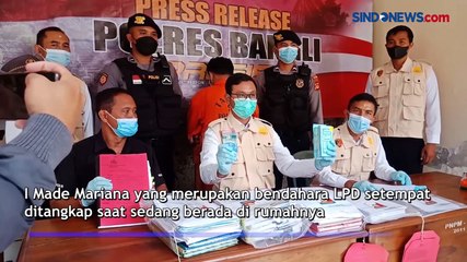 Tersangka Korupsi LPD Langgahan Diamankan, Kerugian Capai Rp2,7 Miliar