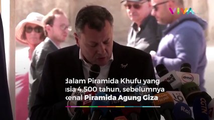 TERLIHAT PERDANA! Lorong Rahasia di Dalam Piramida Giza