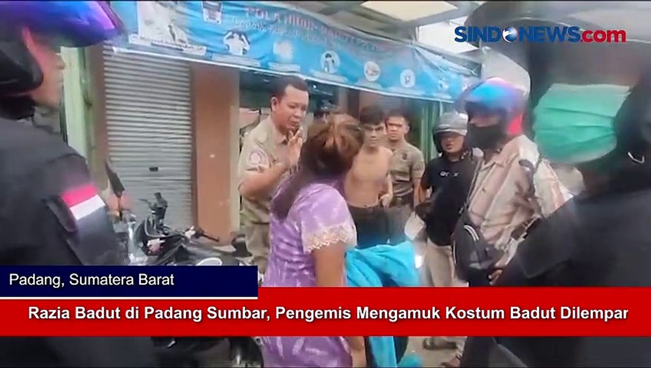 Razia Badut di Padang Sumbar, Pengemis Mengamuk...