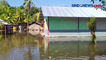 Banjir Rob Rusak Lima Rumah, 7 Kecamatan Terdampak di Sikka