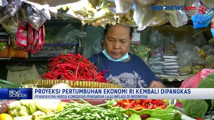 Proyeksi Pertumbuhan Ekonomi RI Kembali Dipangkas