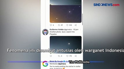 Fenomena Langka 5 Planet Sejajar, Warganet Berburu Foto