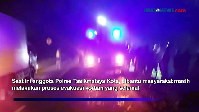 Breaking News! Bus Pariwisata Terjun ke Jurang di Tasikmalaya, 3 Orang Tewas