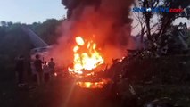 Pesawat Kargo Militer Milik Rusia Jatuh, 4 Orang Tewas