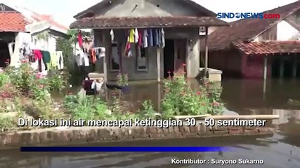 Banjir Masih Rendam 3 Desa di Pekalongan