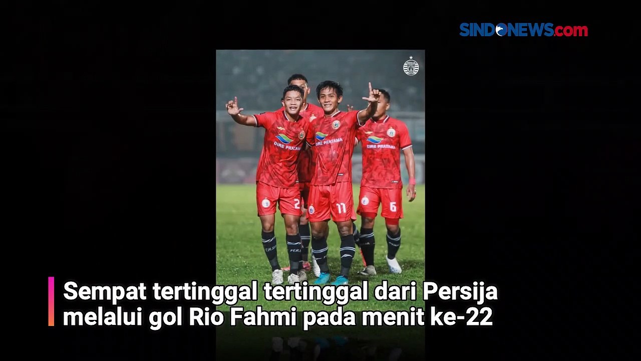 Borneo FC Bikin Persija Jakarta Telan Kekalahan Ketiga di Piala Presiden 2022