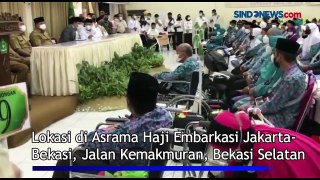 Ridwan Kamil Sapa Calon Jamaah Haji di Embarkasi Jakarta - Bekasi