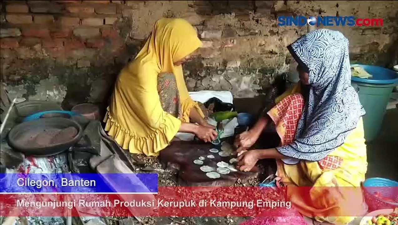 Mengunjungi Rumah Produksi Kerupuk Kampung Emping di Cilegon, Banten