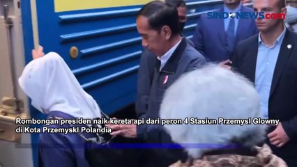 Presiden Jokowi dan Rombongan Gunakan Kereta Menuju Ukraina