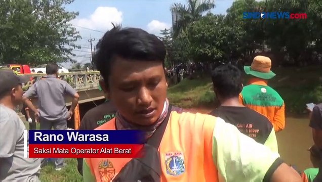 Jenazah Dalam Karung Tersangkut di Kali Pesanggrahan Jakarta