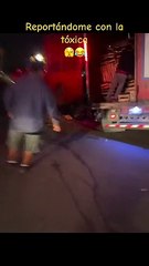 Chofer tiene un accidente y llama a su novia