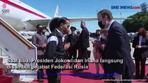 Momen Presiden Jokowi dan Ibu Iriana Tiba di Moskow Disambut Pejabat Federasi Rusia
