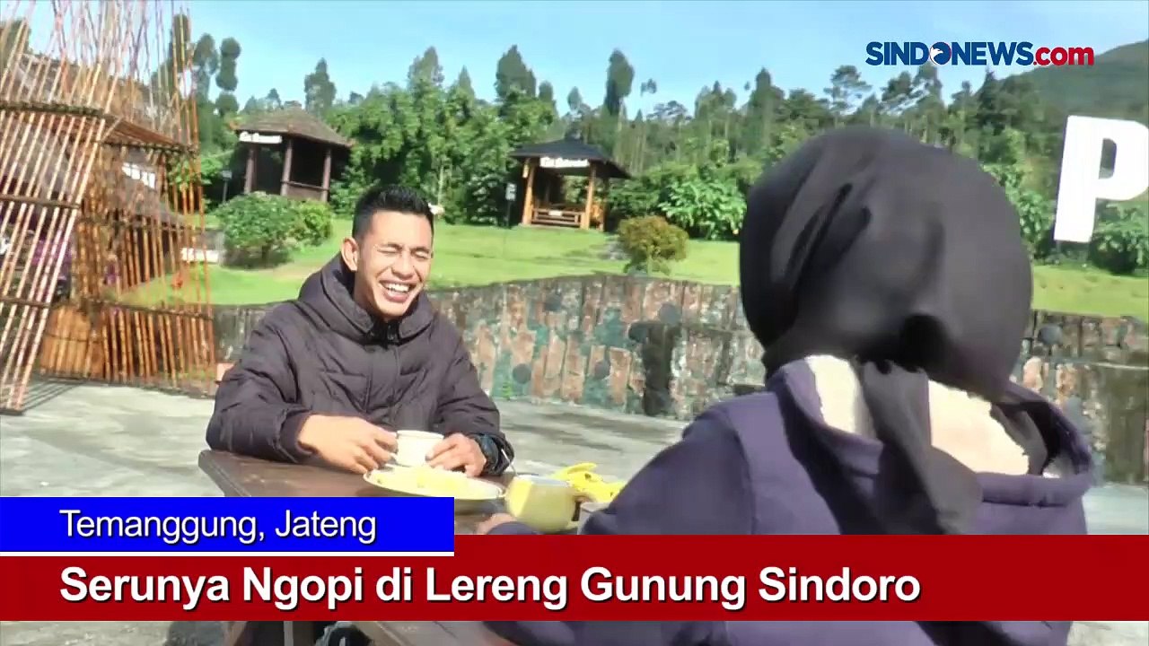 Serunya Ngopi di Lereng Gunung Sindoro