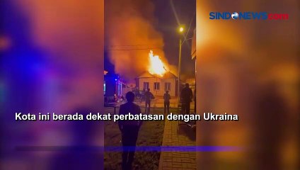 Sejumlah Ledakan Hantam Kota Belgorod Rusia, Puluhan Apartemen dan Rumah Rusak
