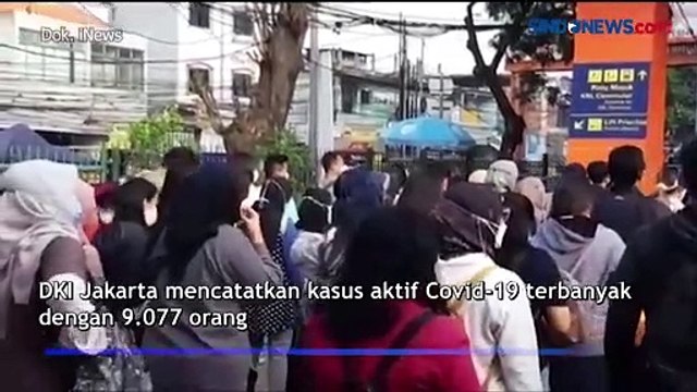 Kasus Positif Covid-19 di 10 Provinsi Meningkat, DKI Jakarta Tembus 9.000