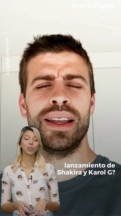 Tema superado: a Piqué no le incomodan las indirectas de las canciones de Shakira