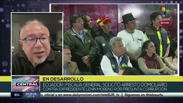 Fiscalía General de Ecuador solicitó arresto domiciliario para el expresidente Lenín Moreno