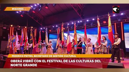 Oberá vibró con el Festival de las Culturas del Norte Grande