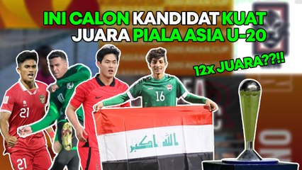 4 Negara yang Jadi Calon Terkuat untuk Juarai Piala Asia U-20 2023