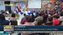 Nicaragüenses recuerdan el legado del Comandante Hugo Chávez