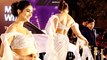 Media को पोज देते Pooja Hegde की फंसी Outfit ने मजा किया किरकिरा
