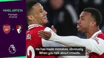 Saliba has answered all Arsenal's doubts - Arteta