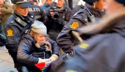 La policía noruega detiene  a la activista Greta Thumberg