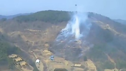 충남 부여에 산불..."쓰레기 태우다 불티가 옮겨붙어" / YTN