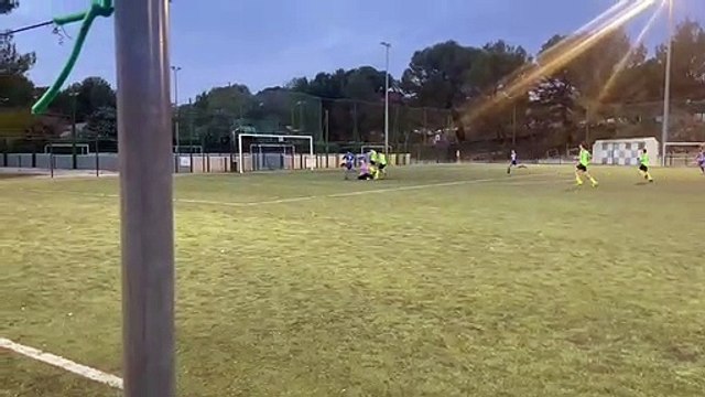 3e BUT VICTOIRE U18 ALLAUCH 7 à 1 contre EGUILLES