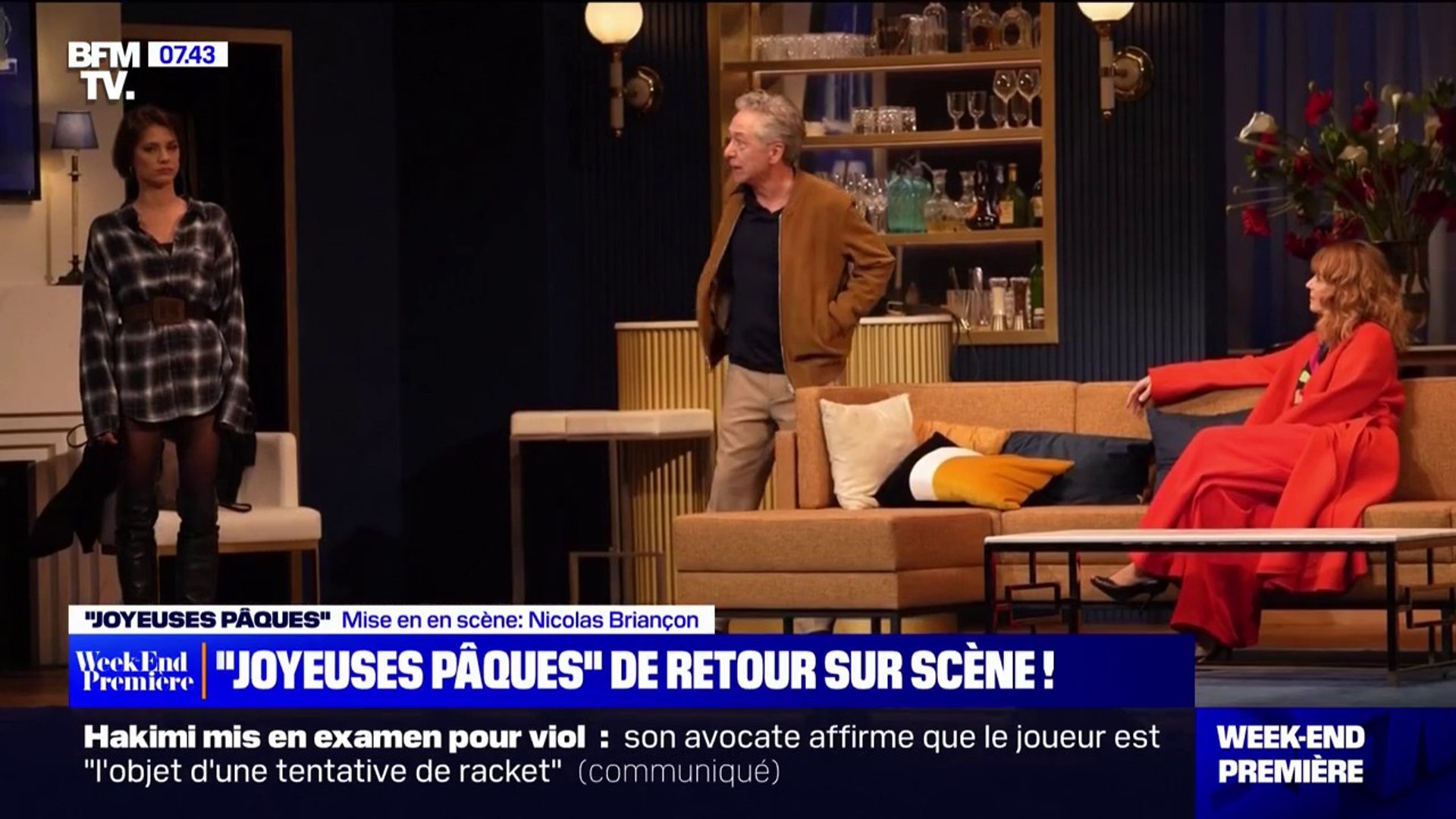 La comédie de Jean Poiret "Joyeuses Pâques" est de retour au théâtre  Marigny, à Paris - Vidéo Dailymotion