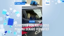 Schatzmeisterin des Clans: Schwester von Mafia-Boss Messina Denaro verhaftet