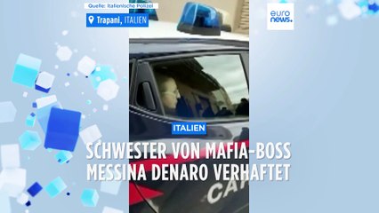 Schatzmeisterin des Clans: Schwester von Mafia-Boss Messina Denaro verhaftet
