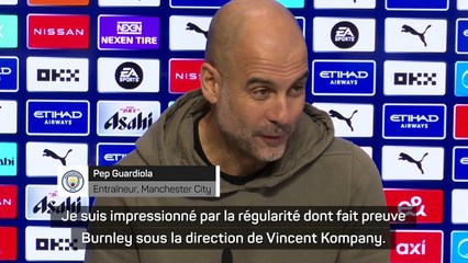 Pep Guardiola : "Kompany deviendra un jour l'entraîneur de City"