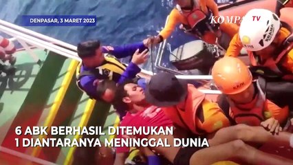 Proses Penyelamatan ABK KM Linggar Petak 89 yang Tenggelam