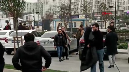 Başakşehir'de silahlı kavga kamerada