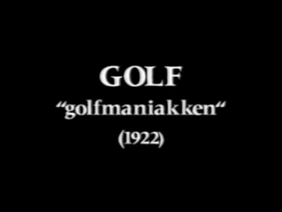 Larry Semon [Ridolini] con Oliver Hardy - 'Golf' del 1922